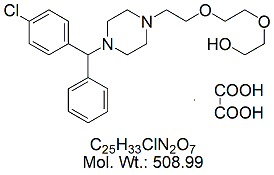 Гидроксизин гидроксиэтил Эфир (соли щавелевой кислоты)