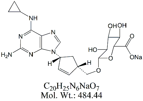ABC60N: Abacavir Glucuronide (Sodium Salt)