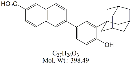 ADP50: Adapalene O-Desmethyl Impurity