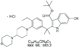 ABX74H: Alectinib RC 14 (HCl)