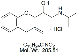 APL00H: Alprenolol Hydrochoride