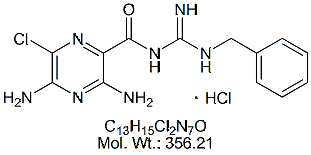 AMD65H: Amiloride RC 5 (HCl)