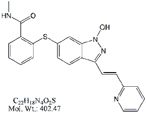 AXT45: Axitinib N-Hydroxy