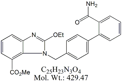 AZS61: Azilsartan Methyl Ester Amide Impurity