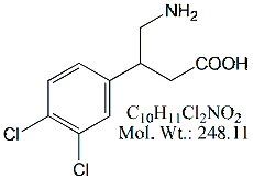 BCF72: Baclofen RC 12