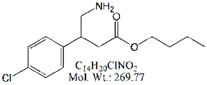 BCF73: Baclofen RC 13