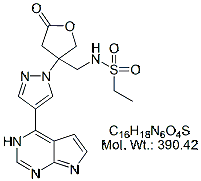 BRC50: Baricitinib Lactone Impurity