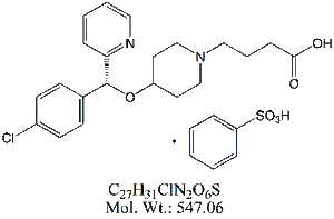 BPT52P: Bepotastine (R)-Isomer Besylate