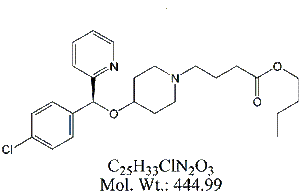 BPT64B: Bepotastine Butyl Ester