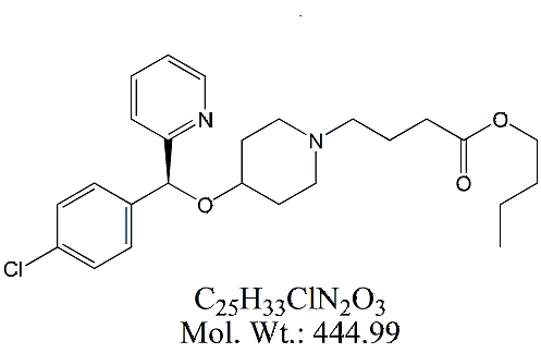BPT64B: Bepotastine Butyl Ester