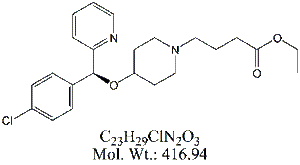BPT55B: Bepotastine Ethyl Ester