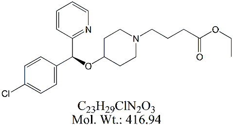 BPT55B: Bepotastine Ethyl Ester