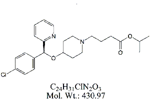 BPT63B: Bepotastine Isopropyl Ester