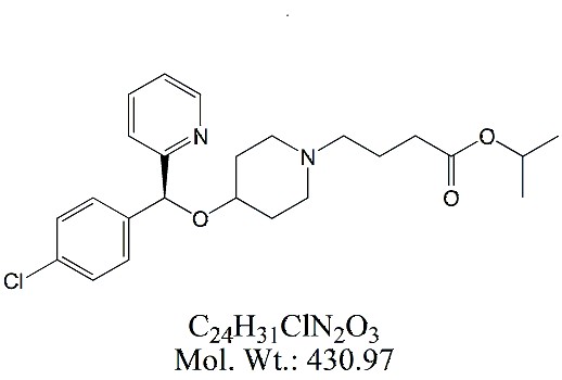 BPT63B: Bepotastine Isopropyl Ester