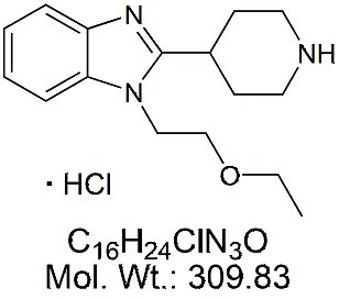 BLT54H: Bilastine Impurity 4 (HCl)