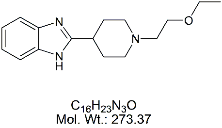 BLT56B: Bilastine Impurity 6 (Base)