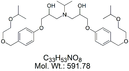 BSP25B: Bisoprolol USP RC E
