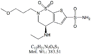 BRZ00B: Brinzolamide