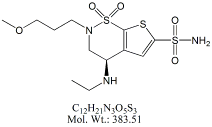 BRZ00B: Brinzolamide