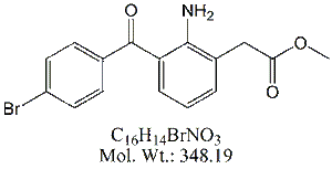 BRF51: Bromfenac Methyl Ester