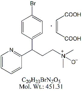 BPM52M: Brompheniramine N-Oxide (Maleate) ;