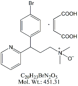 BPM52M: Brompheniramine N-Oxide (Maleate) ;