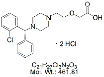 CTR03H: Cetirizine EP Impurity C (2HCl)