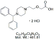 CTR06H: Cetirizine EP Impurity F