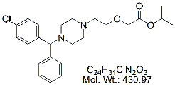CTR45: Cetirizine Isopropyl Ester