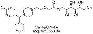 CTR46: Cetirizine Sorbitol Ester