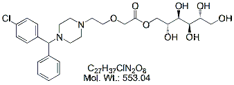 CTR46: Cetirizine Sorbitol Ester