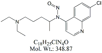 CHQ48: Chloroquine N-Nitroso