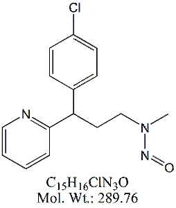 CPA48: Chlorpheniramine N-Desmethyl N-Nitroso