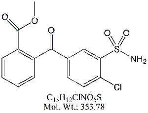 CTD40: Chlorthalidone Acid Methyl Ester