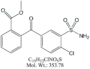 CTD40: Chlorthalidone Acid Methyl Ester