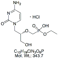 CFV21H: Cidofovir USP RC A (HCl)