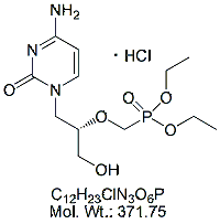 CFV22H: Cidofovir USP RC B (HCl)