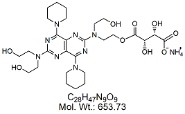 DPR51N: Dipyridamole Tartaric Acid Ester Ammonium Salt