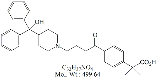 FXF01B: Fexofenadine EP Impurity A