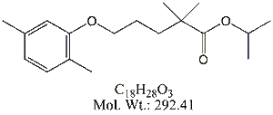 GFZ53: Gemfibrozil Isopropyl Ester