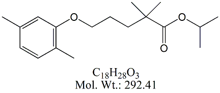 GFZ53: Gemfibrozil Isopropyl Ester