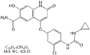 LVT55: Lenvatinib O-Desmethyl Quinolone