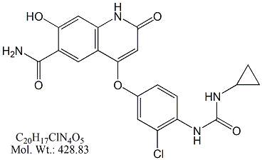LVT55: Lenvatinib O-Desmethyl Quinolone