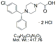 LCZ52H: Levocetirizine Acetic Acid (HCl)