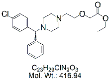 LCZ54B: Levocetirizine Ethyl Ester