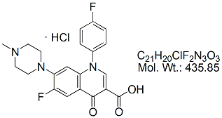 DXN00H: Difloxacin Hydrochloride