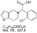 CPG43B: Clopidogrel Acid Racemate (Base)