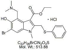 ADX00H: Arbidol Hydrochloride