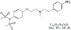 DFT56: Dofetilide N`-Desmethylsulfonyl N-Methylsulfonyl Impurity