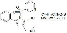 VPZ55H: Vonoprazan Desfluoro Impurity (HCl)
